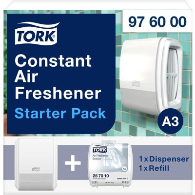 Startpaket Konstant Airfreshener Tork A3 Startpaket Konstant Airfreshener Tork A3