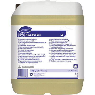 Maskindiskmedel Suma Nova PurECO L6 10 liter Maskindiskmedel Suma Nova PurECO L6 10 liter