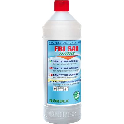 Nordex Sanitetsrengöringsmedel Fri San Neutral 1 liter Nordex Sanitetsrengöringsmedel Fri San Neutral 1 liter