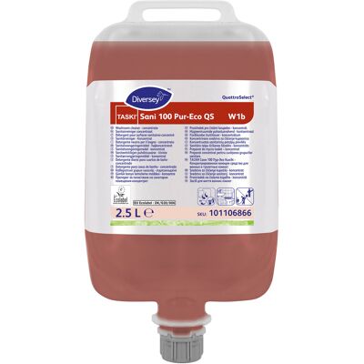 Taski Sanitetsrengöringsmedel Sani 100 Pur-Eco QS W1b 2.5 liter Taski Sanitetsrengöringsmedel Sani 100 Pur-Eco QS W1b 2.5 liter