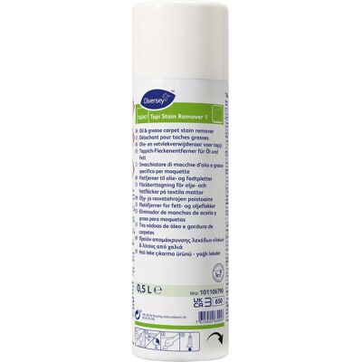 Taski Tapi Stain Remover 1 Fläckborttagning textil olja och fett 0,5 liter Taski Tapi Stain Remover 1 Fläckborttagning textil olja och fett 0,5 liter