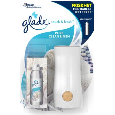 Luftfräschare Glade Touch & Fresh Pure Clean Linen Luftfräschare Glade Touch & Fresh Pure Clean Linen