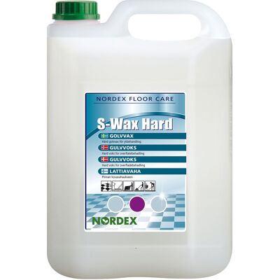 Nordex Golvvax S-Wax Hard 5 liter Nordex Golvvax S-Wax Hard 5 liter