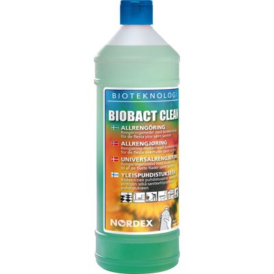 Nordex Rengöringsmedel Biobact Clean 1 liter Nordex Rengöringsmedel Biobact Clean 1 liter