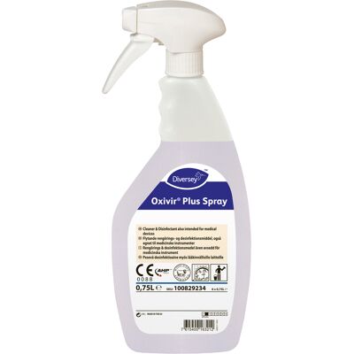 Diversey Oxivir Plus Spray 0,75 liter Diversey Oxivir Plus Spray 0,75 liter