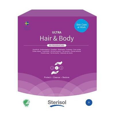 Sterisol Ultra Hair&body 5L - Duschtvål och schampo Sterisol Ultra Hair&body 5L - Duschtvål och schampo