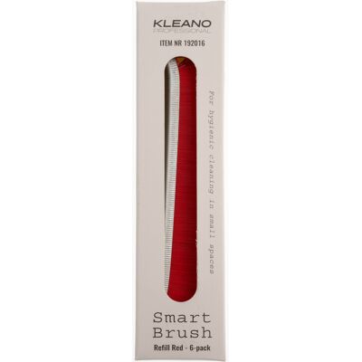 Kleano Pro Detaljborste/Fogborste Smart Brush Refill röd Kleano Pro Detaljborste/Fogborste Smart Brush Refill röd