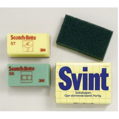 Scotch-Brite Rengöringssvamp SCOTCHBRITE 7x15cm vit Scotch-Brite Rengöringssvamp SCOTCHBRITE 7x15cm vit