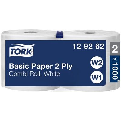 Torkrulle TORK Basic W1/2 Uni 2-lag 340m Torkrulle TORK Basic W1/2 Uni 2-lag 340m