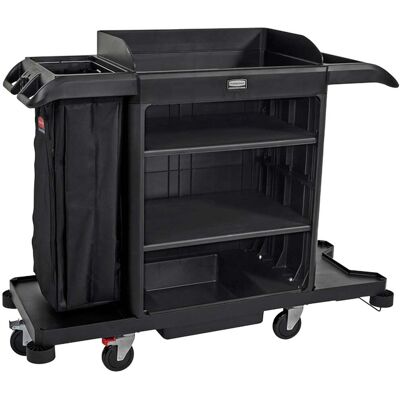 Hotellvagn stor Rubbermaid svart Hotellvagn stor Rubbermaid svart