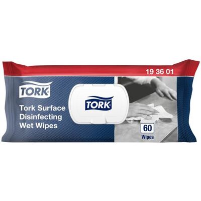 Ytdesinfektionsduk TORK 60/fp Ytdesinfektionsduk TORK 60/fp