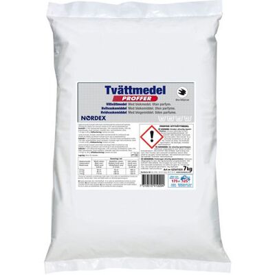 Tvättmedel NORDEX Proffer vitt 7kg Tvättmedel NORDEX Proffer vitt 7kg