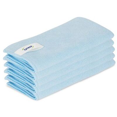 Microfiberduk LYRECO P 40x40cm blå 5/fp Microfiberduk LYRECO P 40x40cm blå 5/fp