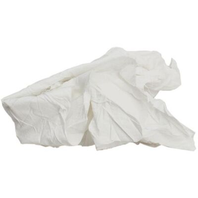 Hygienteknik Trasor Vit Bomull 5kg Hygienteknik Trasor Vit Bomull 5kg