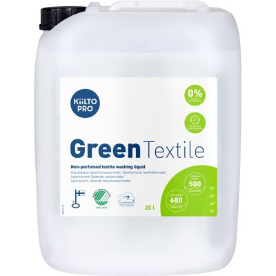 Kiilto Pro Tvättmedel Green Liquid Textile 20 liter Kiilto Pro Tvättmedel Green Liquid Textile 20 liter