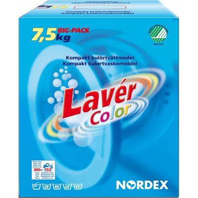 Nordex Tvättmedel Lavér Color 7,5 Kg Nordex Tvättmedel Lavér Color 7,5 Kg