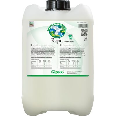 Gipeco Tvättmedel RAPID Flytande 10l Gipeco Tvättmedel RAPID Flytande 10l