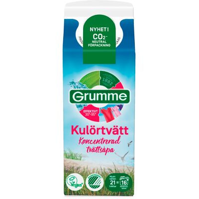 Grumme Tvättmedel kulör 750ml Grumme Tvättmedel kulör 750ml
