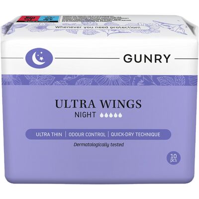 Gunry Dambinda Ultra Wings Night 10-pack Gunry Dambinda Ultra Wings Night 10-pack