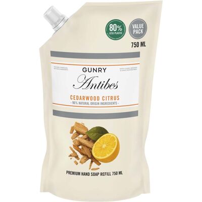 Gunry Handtvål refill Cedarwood Citrus 750 ml Gunry Handtvål refill Cedarwood Citrus 750 ml
