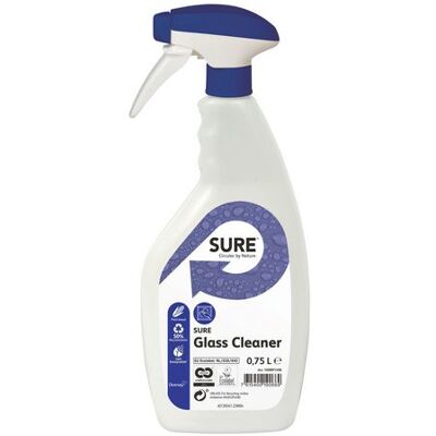 Sure Glasrengöringsmedel - Miljövänligt, Mångsidigt, 750ml - Glasrengöringsmedel Sure Glasrengöringsmedel - Miljövänligt, Mångsidigt, 750ml - Glasrengöringsmedel