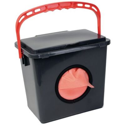Dispenser ACTIVA JustOnce Städduk röd Dispenser ACTIVA JustOnce Städduk röd