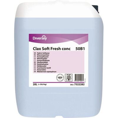Diversey Sköljmedel CLAX Soft Fresh högkons. 20L Diversey Sköljmedel CLAX Soft Fresh högkons. 20L
