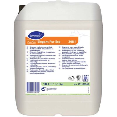 Tvättmedel Clax Pur-Eco 30B1 10 liter Tvättmedel Clax Pur-Eco 30B1 10 liter