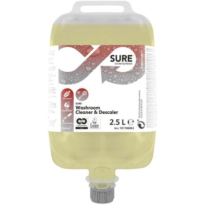 Sanitetsrengöring SURE Kalkbort QS 2,5L Sanitetsrengöring SURE Kalkbort QS 2,5L