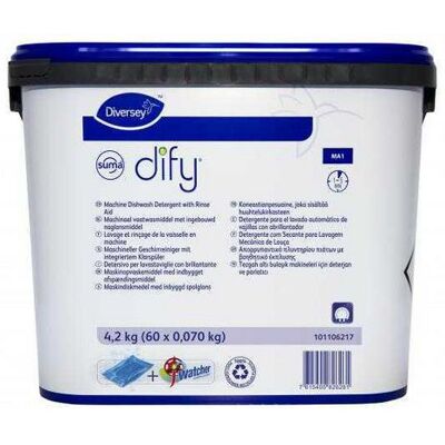 Maskindisk SUMA Dify 60x0,07kg Maskindisk SUMA Dify 60x0,07kg