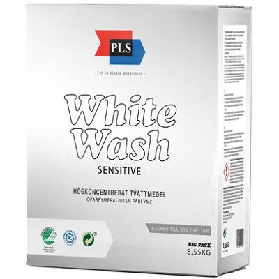 Tvättmedel PLS White Sensitive 8,55kg Tvättmedel PLS White Sensitive 8,55kg
