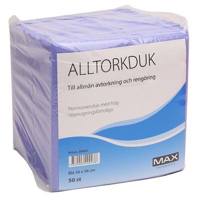 Städduk MAX Alltorkduk blå 50/fp Städduk MAX Alltorkduk blå 50/fp