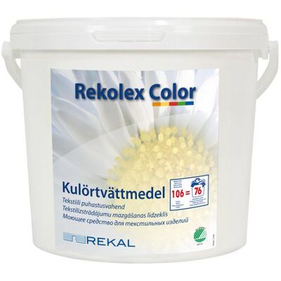 Tvättmedel REKAL Rekolex Color 4kg Tvättmedel REKAL Rekolex Color 4kg