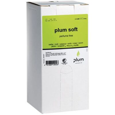 Tvål Plum Soft oparfymerad kassett 1,4L Tvål Plum Soft oparfymerad kassett 1,4L