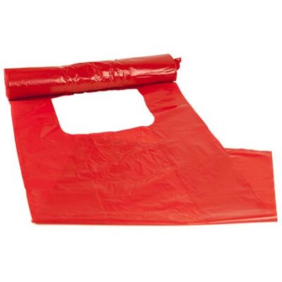 RELINE Insatspåse LD R100% 30L 30my röd 25/rl RELINE Insatspåse LD R100% 30L 30my röd 25/rl