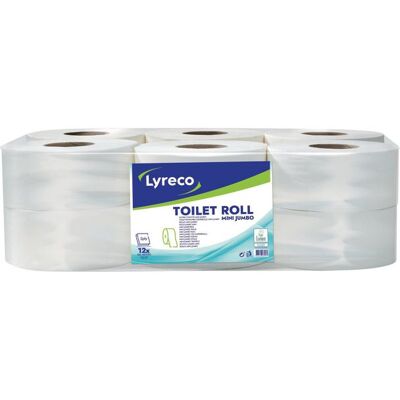 Toalettpapper LYRECO Mini 180m 12/fp Toalettpapper LYRECO Mini 180m 12/fp