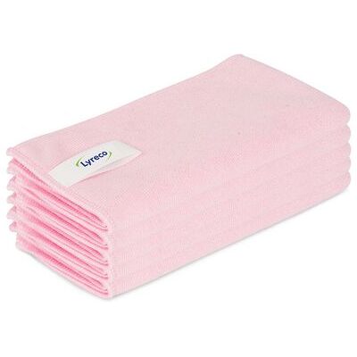 Microfiberduk LYRECO P 40x40cm rosa 5/fp Microfiberduk LYRECO P 40x40cm rosa 5/fp