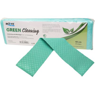 Mikrofibermopp Activa Green Cleaning 40 cm 25-pack Mikrofibermopp Activa Green Cleaning 40 cm 25-pack