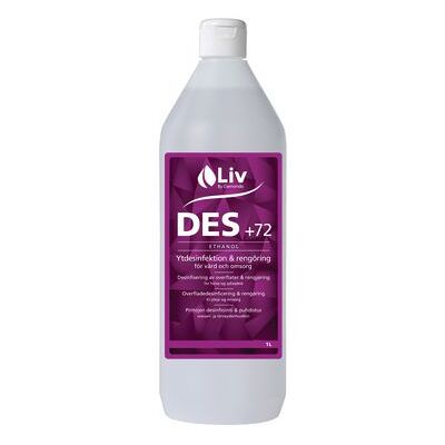 Ytdesinfektion LIV Des +72 1L Ytdesinfektion LIV Des +72 1L