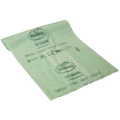 Insatspåse BIOBAG 8L 15my grön 25/rl Insatspåse BIOBAG 8L 15my grön 25/rl