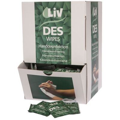 Desinfektionsservett LIV Wipes 250/fp Desinfektionsservett LIV Wipes 250/fp