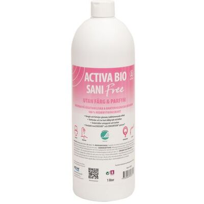 Sanitetsrent ACTIVA Bio Sani Free 1 L Sanitetsrent ACTIVA Bio Sani Free 1 L