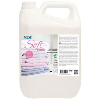 Sköljmedel ACTIVA Soft Free 5L Sköljmedel ACTIVA Soft Free 5L