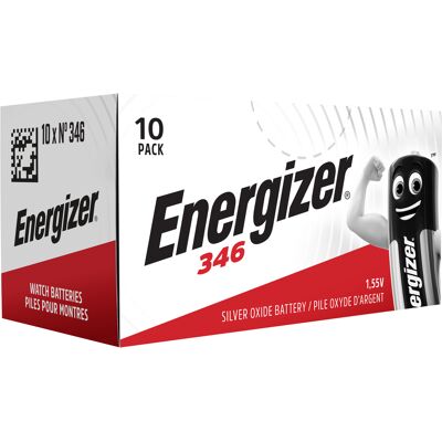 ENERGIZER 346 Klockbatteri Paket av 10 ENERGIZER 346 Klockbatteri Paket av 10