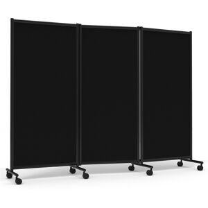 Golvskärm Lintex One screen Tre-delad Svart Golvskärm Lintex One screen Tre-delad Svart
