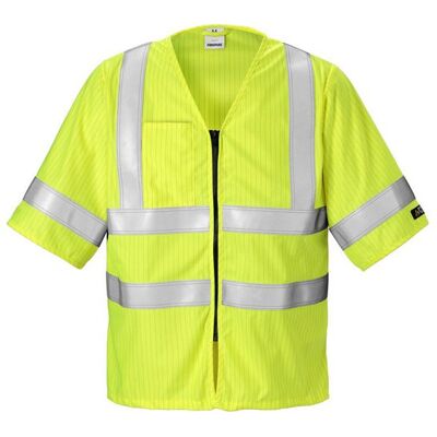 FRISTADS Flamskyddad Väst 5023 Kl3 Gul FRISTADS Flamskyddad Väst 5023 Kl3 Gul