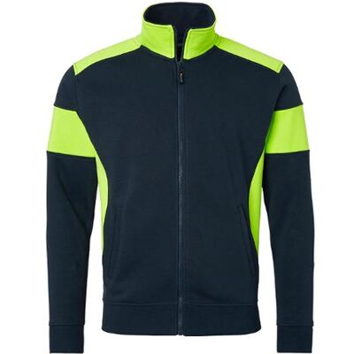 Sweatjacka TOP SWEDE 223 sv/fl gul Sweatjacka TOP SWEDE 223 sv/fl gul