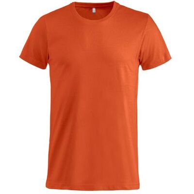T-shirt CLIQUE 029030 orange T-shirt CLIQUE 029030 orange