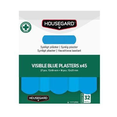 Plåster HOUSEGARD spårbara 2x45st Plåster HOUSEGARD spårbara 2x45st