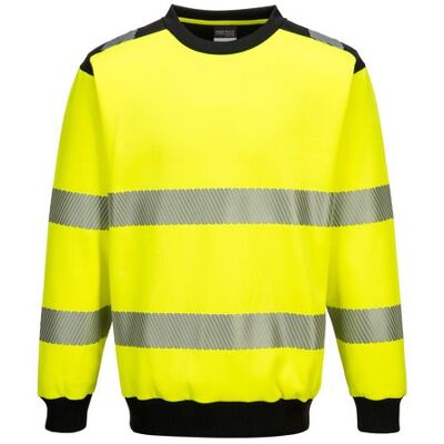PORTWEST Varselsweatshirt PW379 Hi-Vis Kl 2/3 S PORTWEST Varselsweatshirt PW379 Hi-Vis Kl 2/3 S